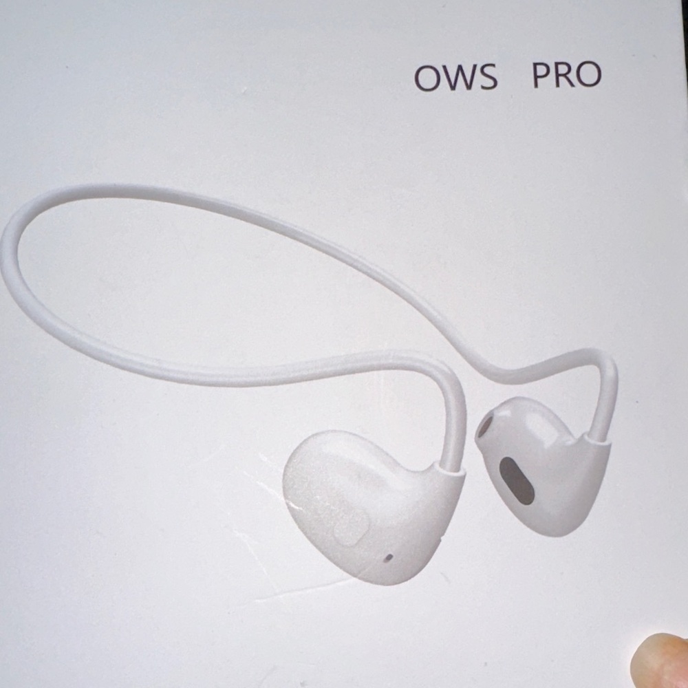 OWS PRO White Wireless Earbuds